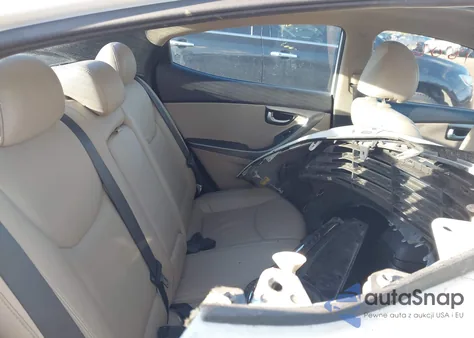 2016 Hyundai Elantra Limited z USA, uszkodzony, nr VIN 5NPDH4AE3GH659036